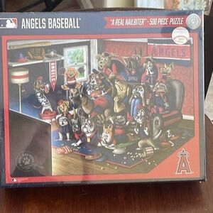 You the Fan Angels Baseball 500 Piece Puzzle Sealed Baseball